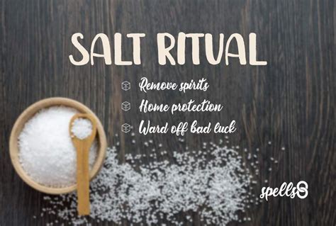 Practical witchcraft consistently fling salt